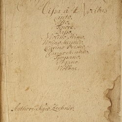 A 33, G. Zechner, Missa, Titelblatt-1.jpg