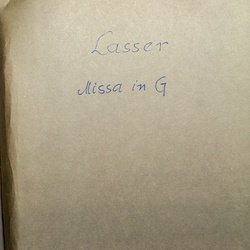 A 186, J.B. Lasser, Missa in G, Umschlag-1.jpg