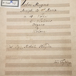 K 49, M. Haydn, Salve regina, Titelblatt-1.jpg