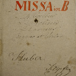 A 166, Huber, Missa in B, Titelblatt-1.jpg