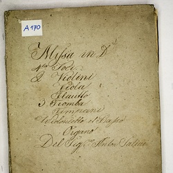 A 170, A. Salieri, Missa in D, Titelblatt-1.jpg