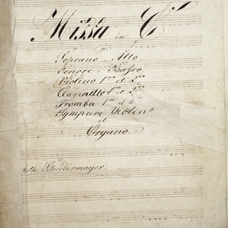 A 183, J.B. Schiedermayr, Missa in C, Titelblatt-1.jpg