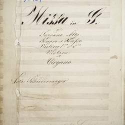 A 184, J.B. Schiedermayr, Missa in G, Titelblatt-1.jpg