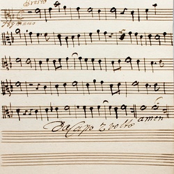 M 19, G.J. Werner, Salvete flores martyrum, Violino II-1.jpg