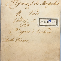 M 33, G.J. Werner, Deus tuorum militum, Titelblatt-1.jpg
