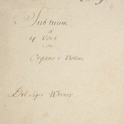 L 8, G.J. Werner, Sub tuum praesidium, Titelblatt-1.jpg