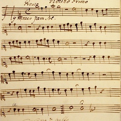 M 17, G.J. Werner, Iam sol recedit, Violino I-1.jpg