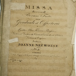 A 163, J.N. Wozet, Missa brevis in D, Titelblatt-1.jpg