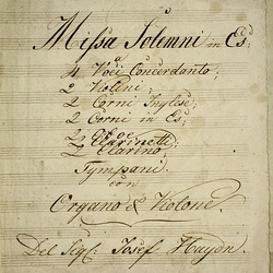 A 130, J. Haydn, Missa brevis Hob. XXII-4 (grosse Orgelsolo-Messe), Titelblatt-1.jpg