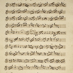 B 215, M. Haydn, Juravit dominus et non paenite, Violino I-1.jpg