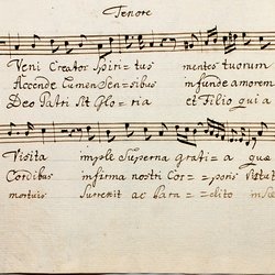 M 16, G.J. Werner, Veni creator Spiritus, Tenore-1.jpg