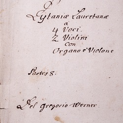 G 103, G.J. Werner, Lauretanische Litanei, Titelblatt-1.jpg