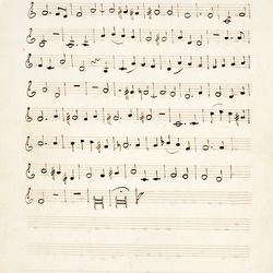 B 126, M. Haydn, Tribulationes cordis mei, Violino II-2.jpg