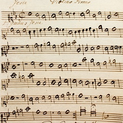 M 6, G.J. Werner, Jesu dulcis memoria, Violino I-1.jpg