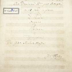 B 146, M. Haydn, In deo speravit cor meum, Titelblatt-1.jpg