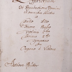 B 65, G. Reutter, Veloces ita venite dulcia, Titelblatt-1.jpg