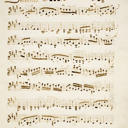 B 185, M. Haydn, Dilectus meus mihi et ego illi, Violino II-1.jpg