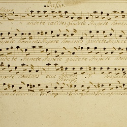B 27, G. Zechner, Gaudete caelestis stupete homines, Basso-1.jpg