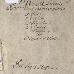 A 102, L. Hoffmann, Missa solemnis Exultabunt sancti in gloria, Titelblatt-1.jpg