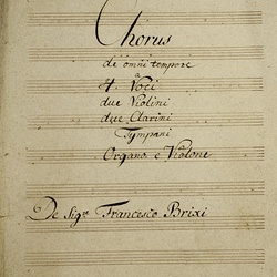 B 30, F.X. Brixi, Plaudite gentes et exultando iubilate, Titelblatt-1.jpg