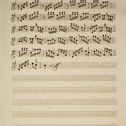 B 175, M. Haydn, Benedictus domine qui in tueris, Violino I-3.jpg