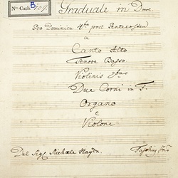 B 139, M. Haydn, Propitius esto domine peccatis, Titelblatt-1.jpg