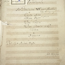B 136, M. Haydn, Alleluia regnavit dominus super omnes, Titelblatt-1.jpg