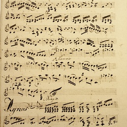A 121, W.A. Mozart, Missa in C KV 196b, Violino II-14.jpg