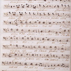A 75, G.J. Werner, Missa Hic labor hoc opus est, Basso-4.jpg