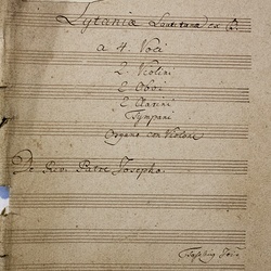 G 128, P. Joseph, Lauretanische Litanei, Titelblatt-1.jpg