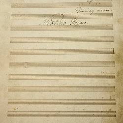 B 238, P. Winter, Dominus memor fuit, Violino I-1.jpg