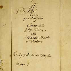 E 69, M. Haydn, Ihr Himmel schaut herab, Titelblatt-1.jpg