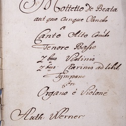 B 52, G.J. Werner, Plaudentes virgini prodite, Titelblatt-1.jpg