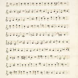 B 126, M. Haydn, Tribulationes cordis mei, Violino I-1.jpg