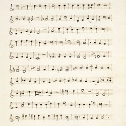 B 126, M. Haydn, Tribulationes cordis mei, Violino I-1.jpg