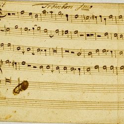 F 14, Anonymus, Mittit ad virginem, Trombone I-1.jpg