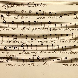 L 3, G.J. Werner, Sub tuum praesidium, Canto-1.jpg