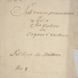 L 14, G. Reutter, Sub tuum praesidium, Titelblatt-1.jpg