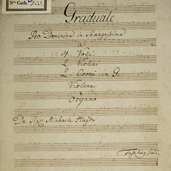 B 123, M. Haydn, Sciant gentes quoniam nomen tibi, Titelblatt-1.jpg