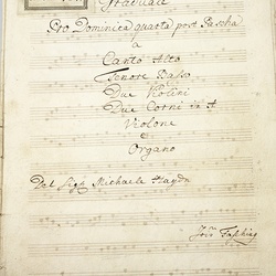 B 134, M. Haydn, Alleluia dextera domini fecit virtutem, Titelblatt-1.jpg