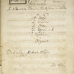 B 164, M. Haydn, Tecum principium in die virtutis, Titelblatt-1.jpg