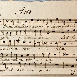 M 6, G.J. Werner, Jesu dulcis memoria, Alto-4.jpg