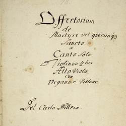 B 18, K. Ditters v. Dittersdorf, Huc fidelis properate, Titelblatt-1.jpg