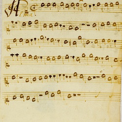 H 13, G.J. Werner, Alma redemptoris mater, Violino I-1.jpg
