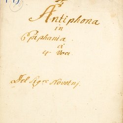 F 19, F. Novotny, Magi videntes stellam, Titelblatt-1.jpg