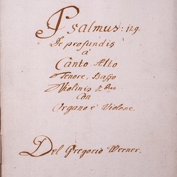 G 91, G.J. Werner, Psalm, Titelblatt-1.jpg