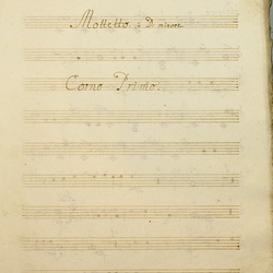 B 98, W.A. Mozart, Nos pulvis et cinis timentes, Corno I-1.jpg