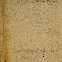 C 10, L. Hoffmann, Te Deum laudamus, Titelblatt-1.jpg