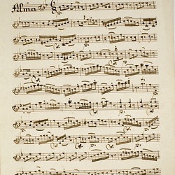 H 2, Anonymus, Alma redemptoris mater, Violino I-1.jpg