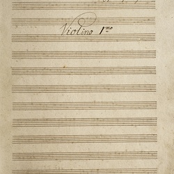 B 201, M. Haydn, Graduale Speciosus forma prae illis, Violino I-1.jpg
